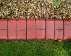 Close Up of Brick Red Eurostyle Close Up of Brick Red Eurostyle
